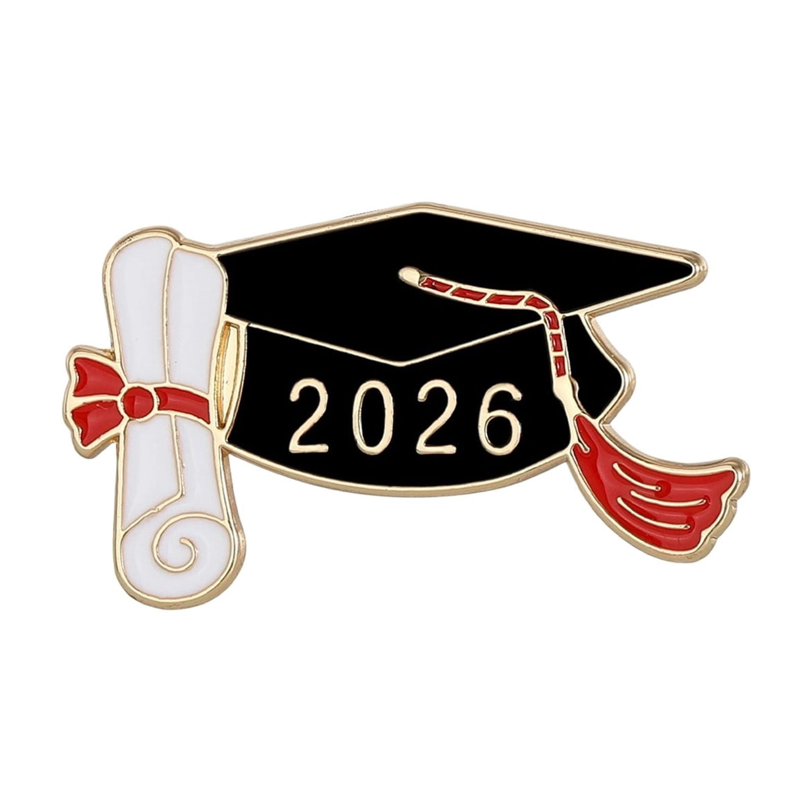 Graduation Brooches 1-4Pcs 2026 Graduation Brooch Pin,Graduation Cap Enamel Badges Class of ...
