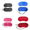 thumbnail image 1 of 1-4Pcs 7.4x3 Inch Soft Sleep Mask Eye Mask Blindfold Block Out Light - for Travel Shift Work & Meditation, Lightweight Shading Eye Protection Rest Eye Mask, 1 of 8