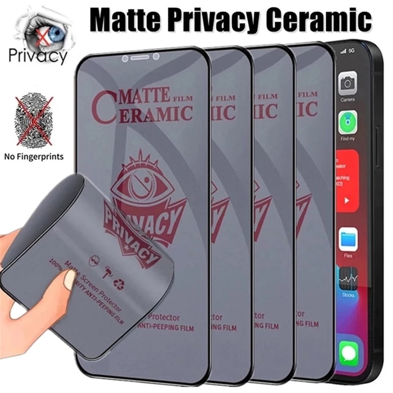 14Pcs Matte Ceramic Privacy Screen Protector for iPhone 14 PRO MAX 7 8 14 Plus Antispy Film 14Pcs Matte Ceramic Privacy Screen Protector for iPhone 14 PRO MAX 7 8 14 Plus Antispy Film