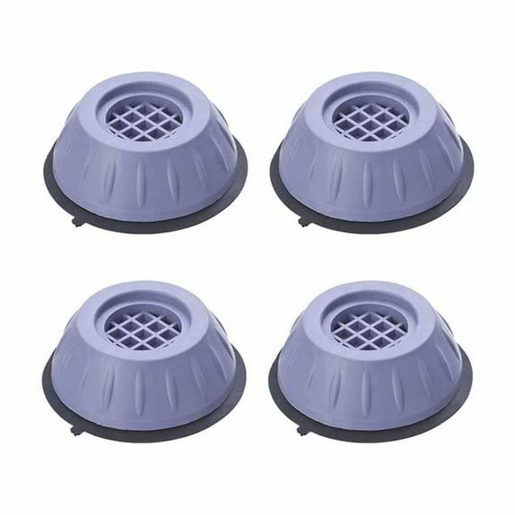 1/4Pcs Vibration Feet Pads Rubber Mat SlipStop Silent Universal Washing Support Refrigerator Machine Stand Dampers