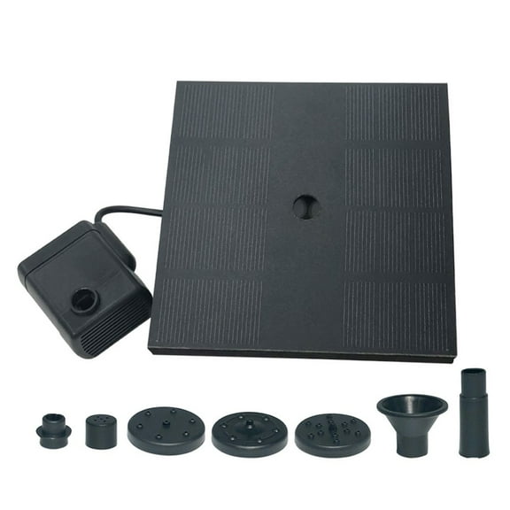1.4W 7V Solar Fountain Pump for Garden Pond Bird Bath,Eco-Friendly Water Feature with Adjustable Spray Height