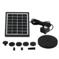 1.4W Solar Water Pump Solar Panel Fountain Pump Pool Pond Garden Water