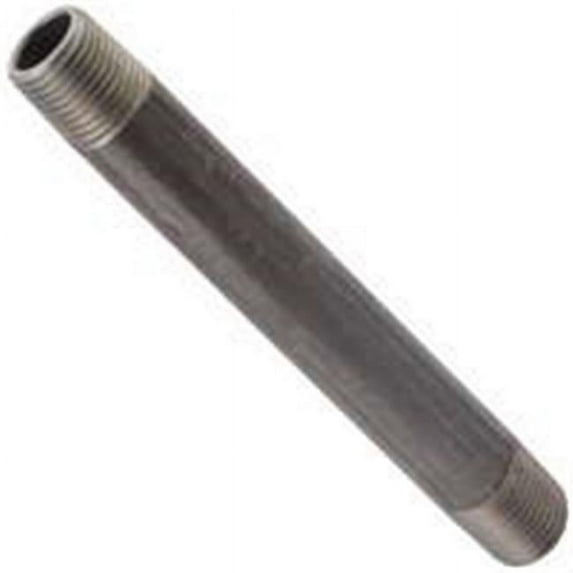 1-4X2B .25 x 2 In. Pipe Nipple, Black Finish
