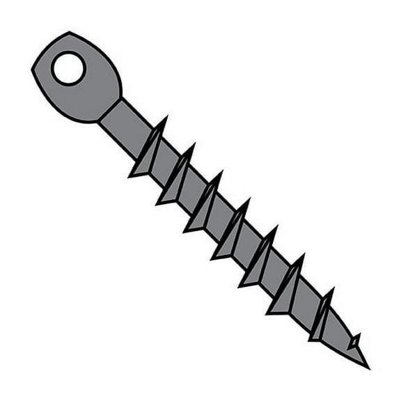 1/4X4 Acoustical Eye Lag Steel Plain (Pack Qty 1,000) BC-1464LAEP