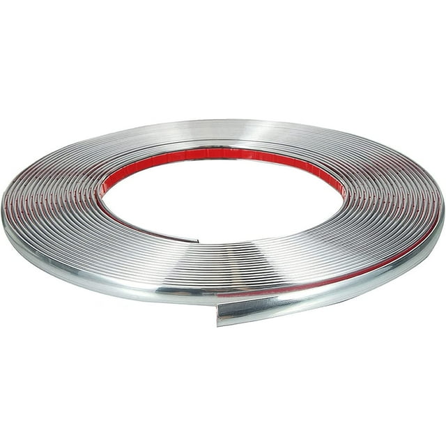 1/4in(6mm) Automotive Chrome Trim Molding 32Foot Car/Truck/RV Side