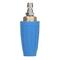 1/4in Quick Connect High Pressure Washer Nozzle, 4000PSI Rotating Cleaner with 040 Orifice