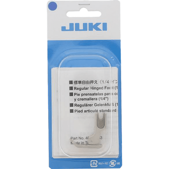 1/4in Regular Hinged Foot, Juki #40171426