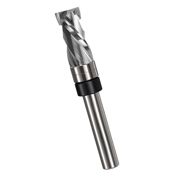 1/4inch/3/8inch/1/2inch/3/4inch Double Bearing Compression Flush Trim Router Bit Milling Cutter Woodworking End