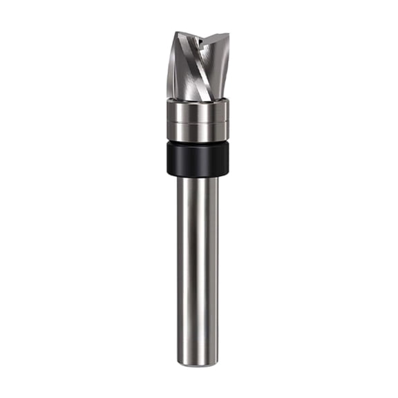 1/4inch/3/8inch/1/2inch/3/4inch Double Bearing Compression Flush Trim Router Bit Milling Cutter Woodworking End