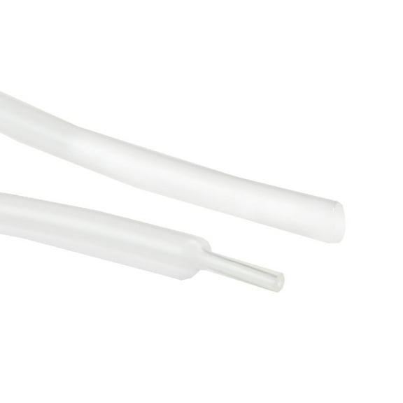 1/4inch Dia Clear Heat Insulation 3:1 Shrink Polyolefin Tube Electrical Wire Flame Retardant Marine Glue Lined 30ft
