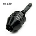 1/4inch Keyless Chuck Conversion Hex Shank Adapter Drill Bit Quick