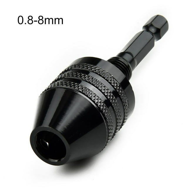 1/4inch Keyless Chuck Conversion Hex Shank Adapter Drill Bit Quick