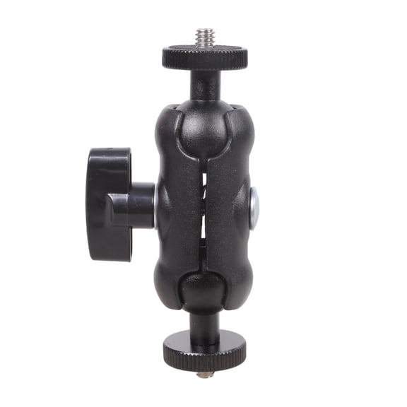 1/4inch Male To Male Thread Adapters 360 Degree Rotation Aluminum Alloy For Camera Tripods Mic Stand Speaker Display Mount
