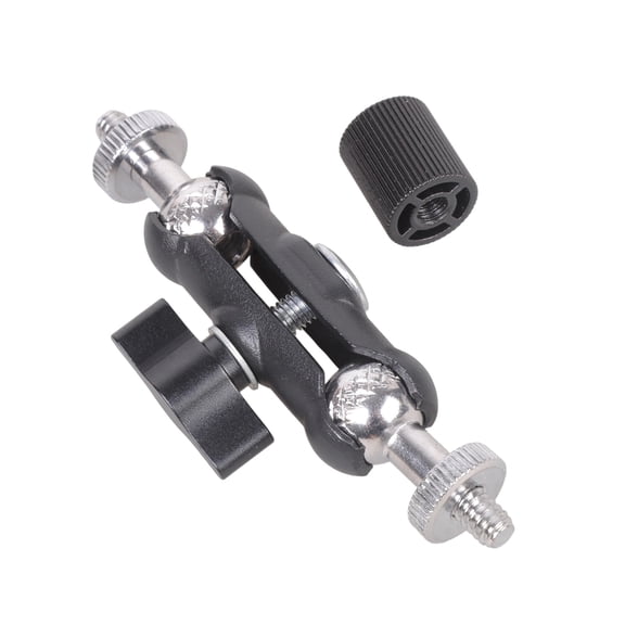 1/4inch Male to Female Threaded Head Threaded Screw Bracket Adapter Adjustable Phone Mount Adapter