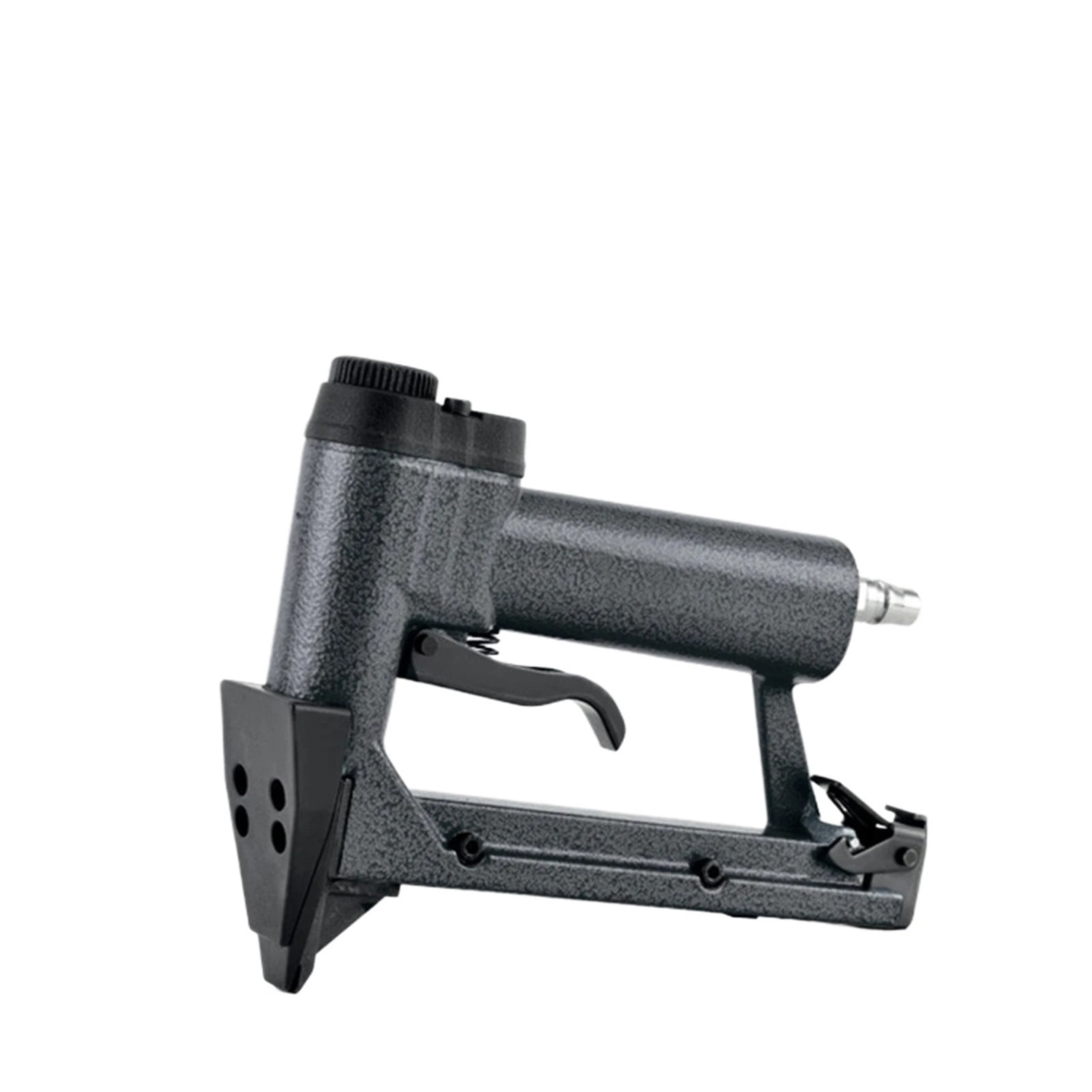 1/4inch Pneumatic Nail Gun Air Nailer Woodworking Stapler Staple Fast ...