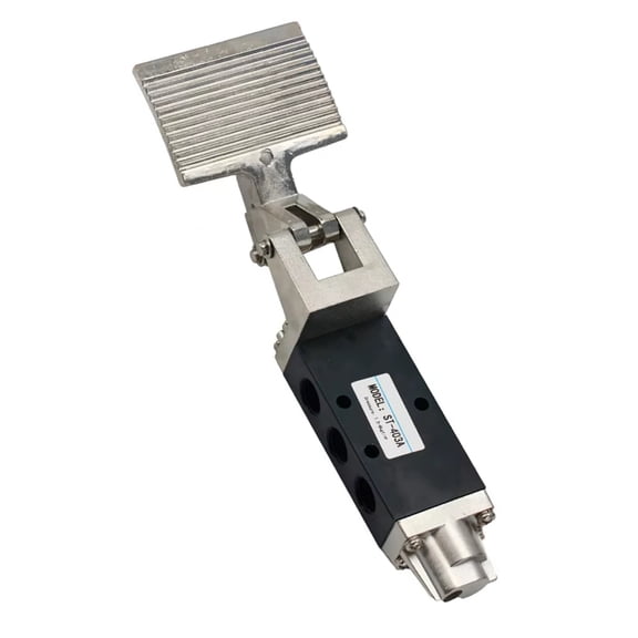 1/4inch Port Pneumatic Foot Pedal Valves 2 Position 5 Way Pneumatic Air Pedal Valves Foot Control Switches Enduring