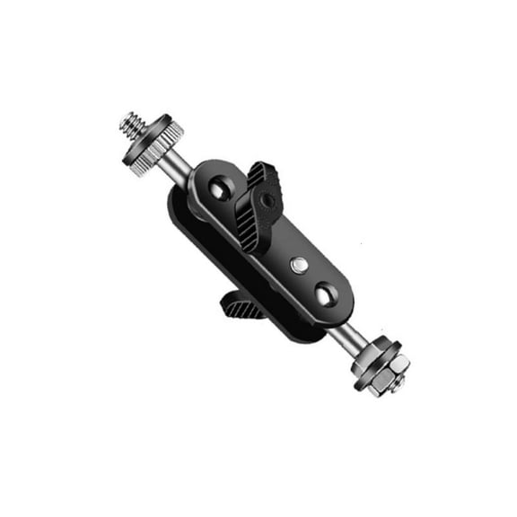 1/4inch Screw Ball Magics Arm Camera Stand Allowing 360 Degree Rotation and Tilts for Flexible Camera Positioning