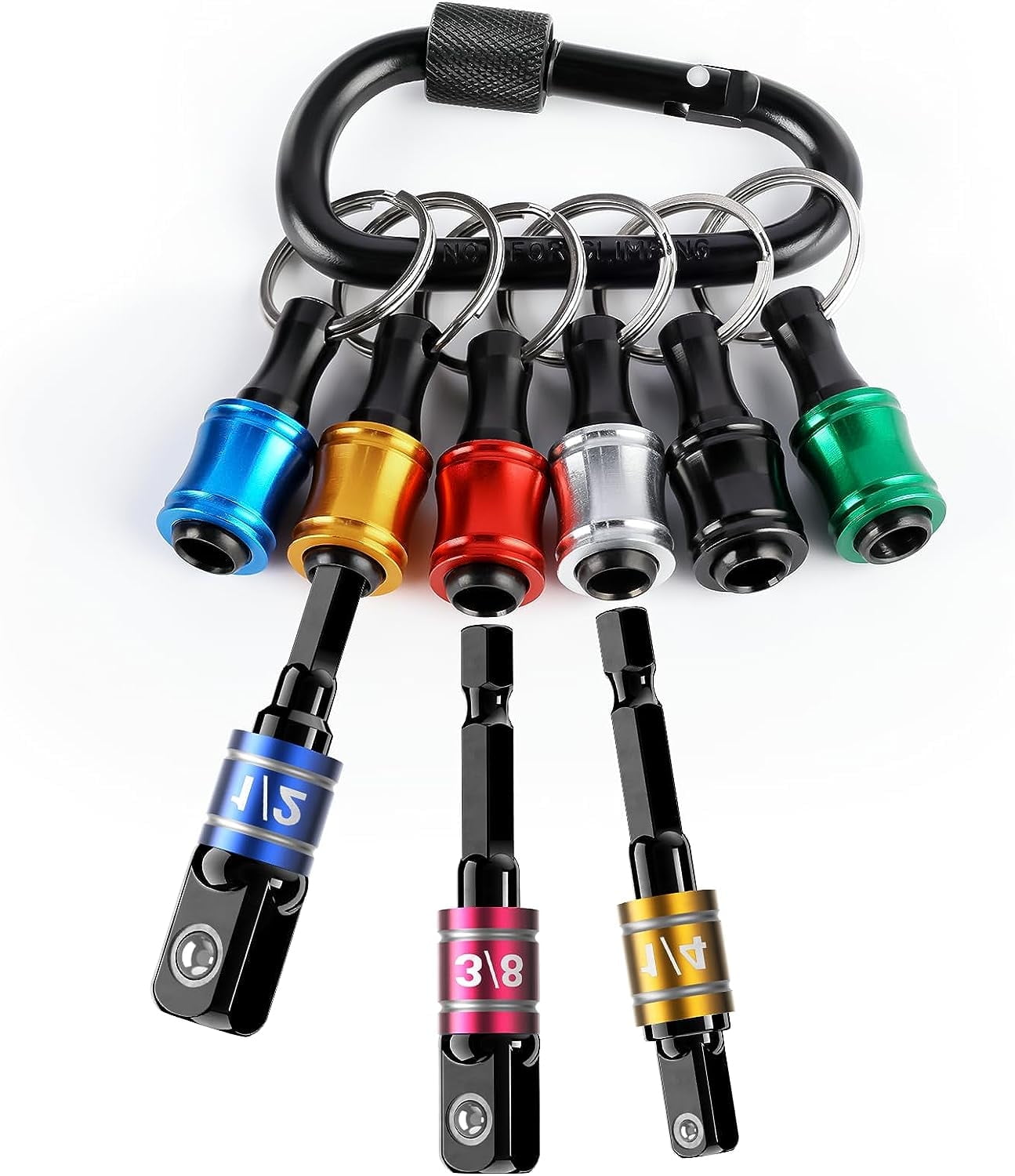 1/4inch Screwdriver Drill Bit Holders Keychain Bit Holder Electrician