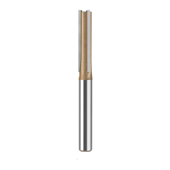 1/4inch Shank Industrial Extended Straight Router Bit Slot Straight Cutter Woodworking Milling Cutter