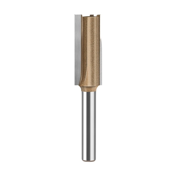 1/4inch Shank Straight Router Bits Woodworking Carving 3 Flute Engraving Milling Cutter Industrial Accessories