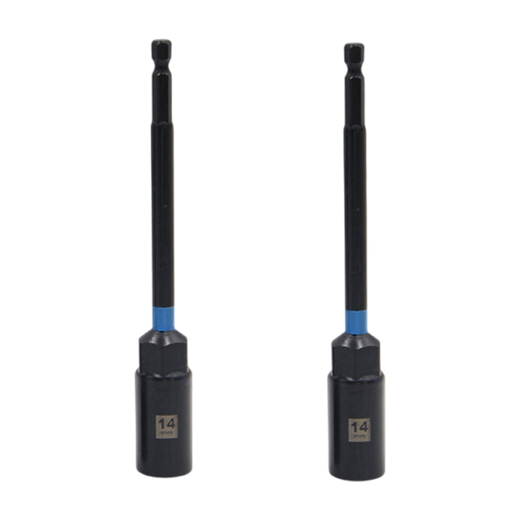 1/4inch Wrench Hexagonal Bit Socket Set Long Impact Drill Socket ...