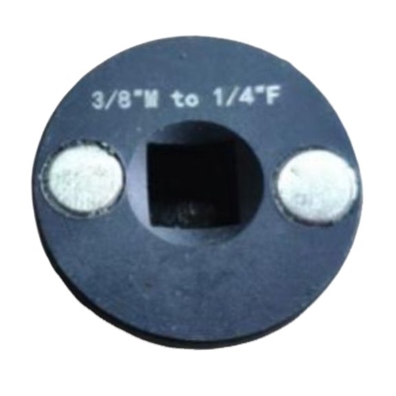 1/4inch to 3/8in Small Round Bearing Socket Adapter Drive Force Retention Heat Treated for Vehicle Application