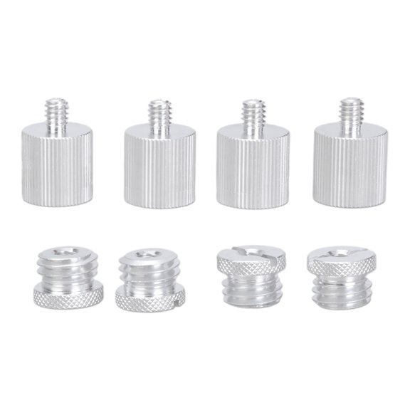 1/4inch to 5/8inch Adapter Threaded Screw Adapter for 1/4 Thread Rangefinder Aluminum Adapter Tripod Adapter