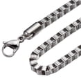 thumbnail image 1 of 1.4mm- 4mm 16"-40" Silver Stainless Steel Box Chain Necklace, 1 of 1