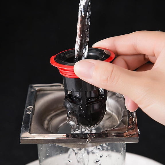 1/4pcs Anti-odor Rubber Floor Drain Wetroom Bathroom Shower Drainer No Filter