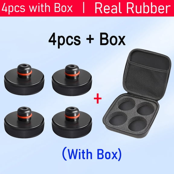 1/4pcs Lifting Pad for Tesla Model 3 Y S X Juniper Upgraded Jack Synthetic Rubber Adapter Tool Battery Chassis Pucks for Tesla