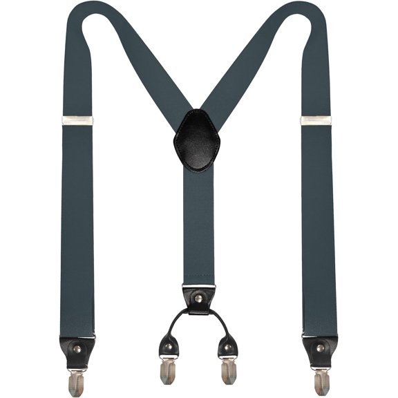 1.4u201c Wide Suspender with 4 Strong Clips Adjustable Braces
