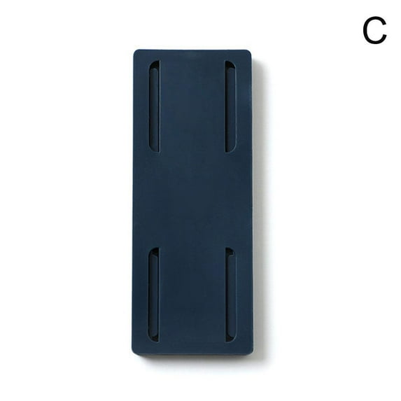 1/4x Socket Holder Plug Fixer Wall-Mounted Power Strip Holder,Sticker-Punch-free M4U3