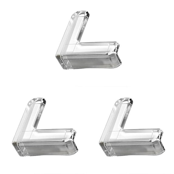 1.5''*1.5'' Table Corner Protectors Edge Protector Transparent Corner Guards Cabinet Sharp Corner & Edge Furniture Corner Protector Corner Guards for Desk Table Home Apartment 1/2/3/4/5/6 PCS