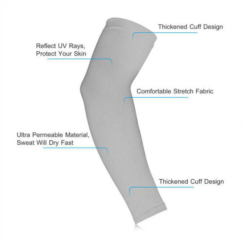 1/5/10 Pairs Cooling Arm Sleeves Cover for Men Women UV Sun Protection