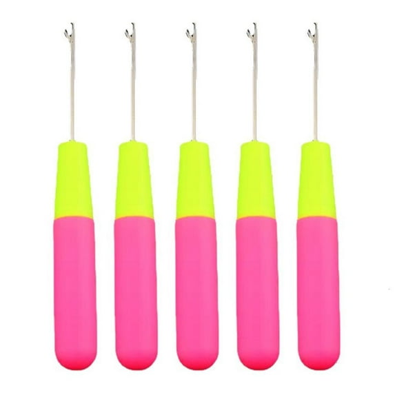 1/5/10 Pcs Latches Hook Crochet Needle Small Crochet Hooks Needle for Braiding Hair Scarf Carpet Making and Other Craft
