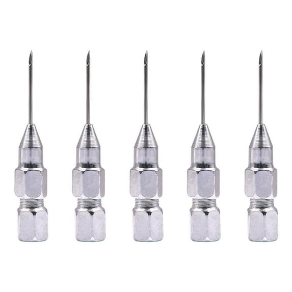 1/5/10Pack Grease Gun Needle Tip of The Mouth Removable Nozzle Nose Needle J7L1