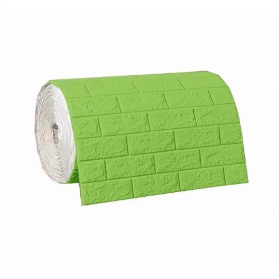 1/5/10m/Roll Retro 3D Wall Sticker Imitation Brick Plane Wall Sticker Furniture Stickers Wallpaper for Wall Living Room Kitchen