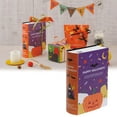 1/5/10pcs Halloween Book Packaging Box Book Shape Candy Bags Halloween