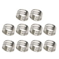 thumbnail image 1 of 1/5/10pcs Thimble Finger Protector Needle Rings Handworking Needle Craft Sewing Tools Needlework Household Accessory, 1 of 8