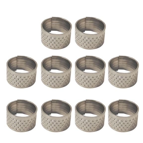 1/5/10pcs Thimble Finger Protector Needle Rings Handworking Needle Craft Sewing Tools Needlework Household Accessory
