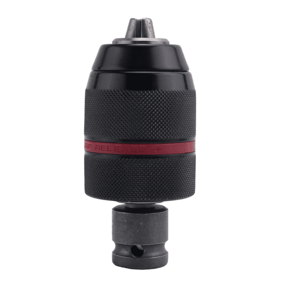 1.5-13Mm Keyless Drill Chuck 1/2Inch-20UNF with SDS-Plus Shank 1/4Inch Hex Shank 1/2Inch Socket Square Wrench Adapter