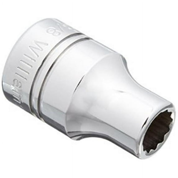 1-5/16" x 1/2" Drive 12 Point Shallow Supertorque™ Socket, Chrome Finish. Not Suitable For Impact Use. Williams® USA # JHWST-1242