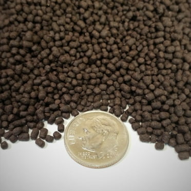 1.5 - 2 mm Floating & Sinking Blackworm Pellets with Color Enhancers & Vitamins...1/8-lb