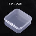 thumbnail image 1 of 1/5/20/30pcs Square Small Boxes Jewelry Box Organizer Earrings Rings Beads Storage Box Jewelry Display Packaging Organizer Case 4.5x4.5cm 5pcs, 1 of 6