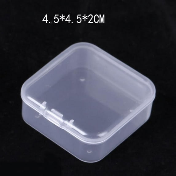 1/5/20/30pcs Square Small Boxes Jewelry Box Organizer Earrings Rings Beads Storage Box Jewelry Display Packaging Organizer Case 4.5x4.5cm 5pcs