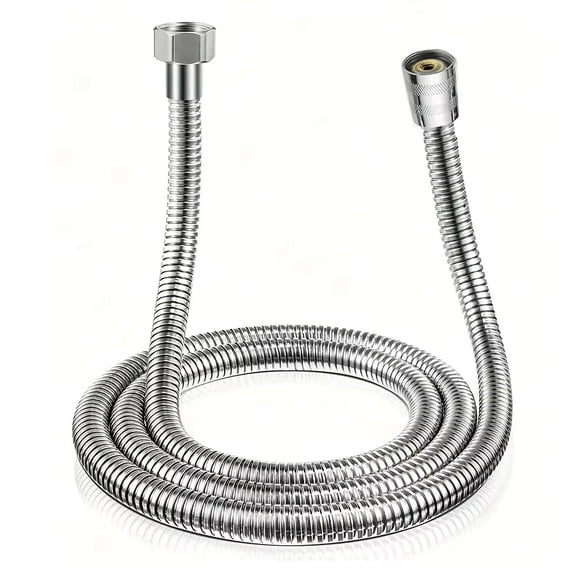 1.5/2M Stainless Steel silver Hose Extended Tube Bathroom Shower Pipe Pipe Water Pipe Drawer Bathroom Accessories Pipes