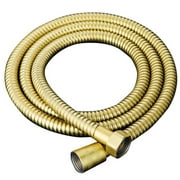 1.5/2m Professional Toilet Anti-twist High Pressure Titanium Gold Replacement Shower Head Extension Tube Shower Hose Spray Encryption Pipe 2M TITANIUM GOLD