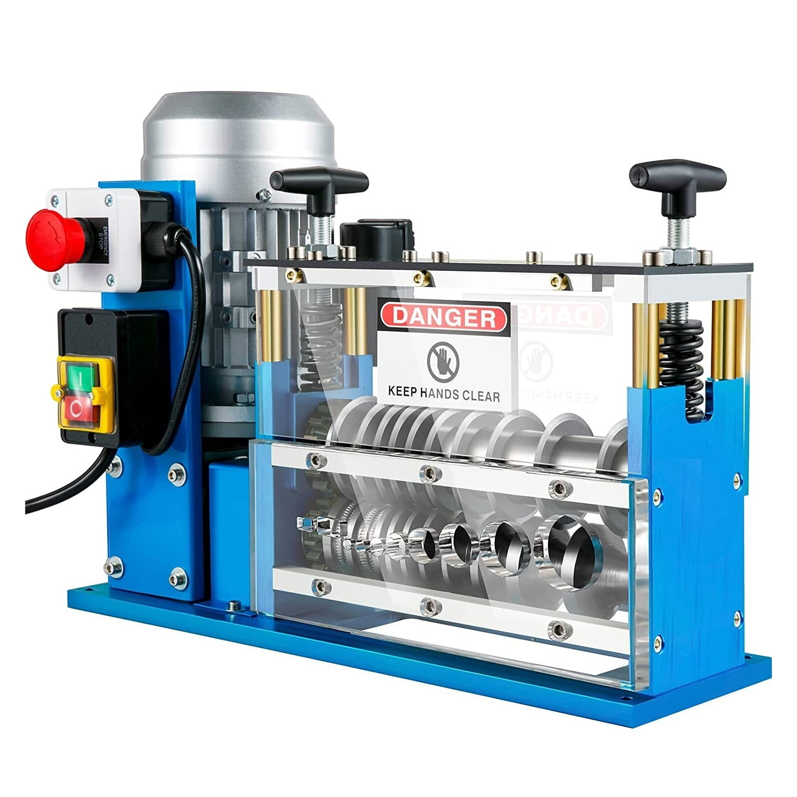 1.5-38 Mm Electric Wire Stripping Machine Wire Stripper Peeler For Copper Scrap Diameter 370W