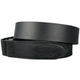 thumbnail image 1 of 1.5"(38mm) Men's Black Solid Torino Leather Mechanic's Belt Handmade in Canada by Zelikovitz Size: 36 for 34" Waist, 1 of 1