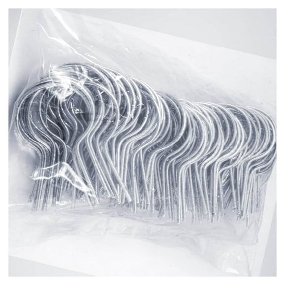 1-5/8" 11 Gauge Preformed Chain Fence Tie Wire for Installing Chain Mesh. 100 Count